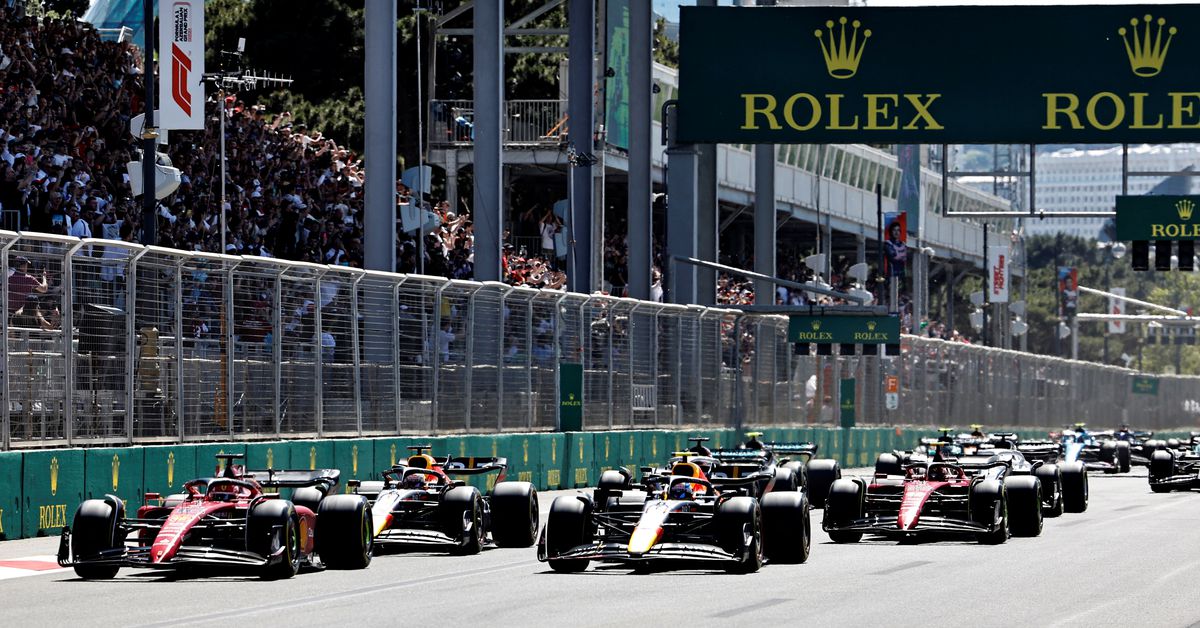 Dutch, British fans boost Baku F1 race as Russian sales fade
